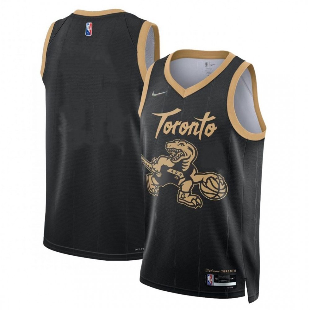 Toronto Raptors Black 2021/22 Swingman NBA Jersey - City Edition-Pro Kit Vault | Brand New 26/27 Sports Jerseys